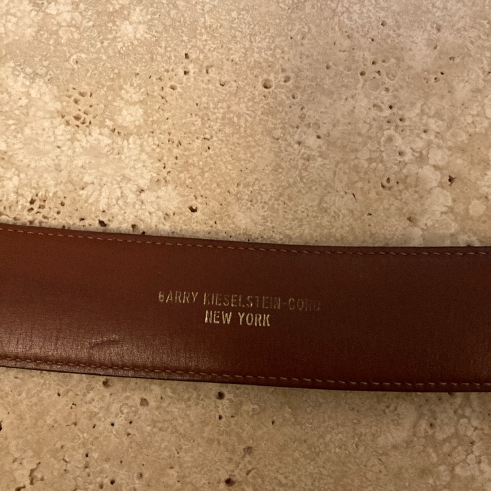 Kieselstein-Cord Sun with Black Alligator Belt, Size 3. - Picture 4 of 9